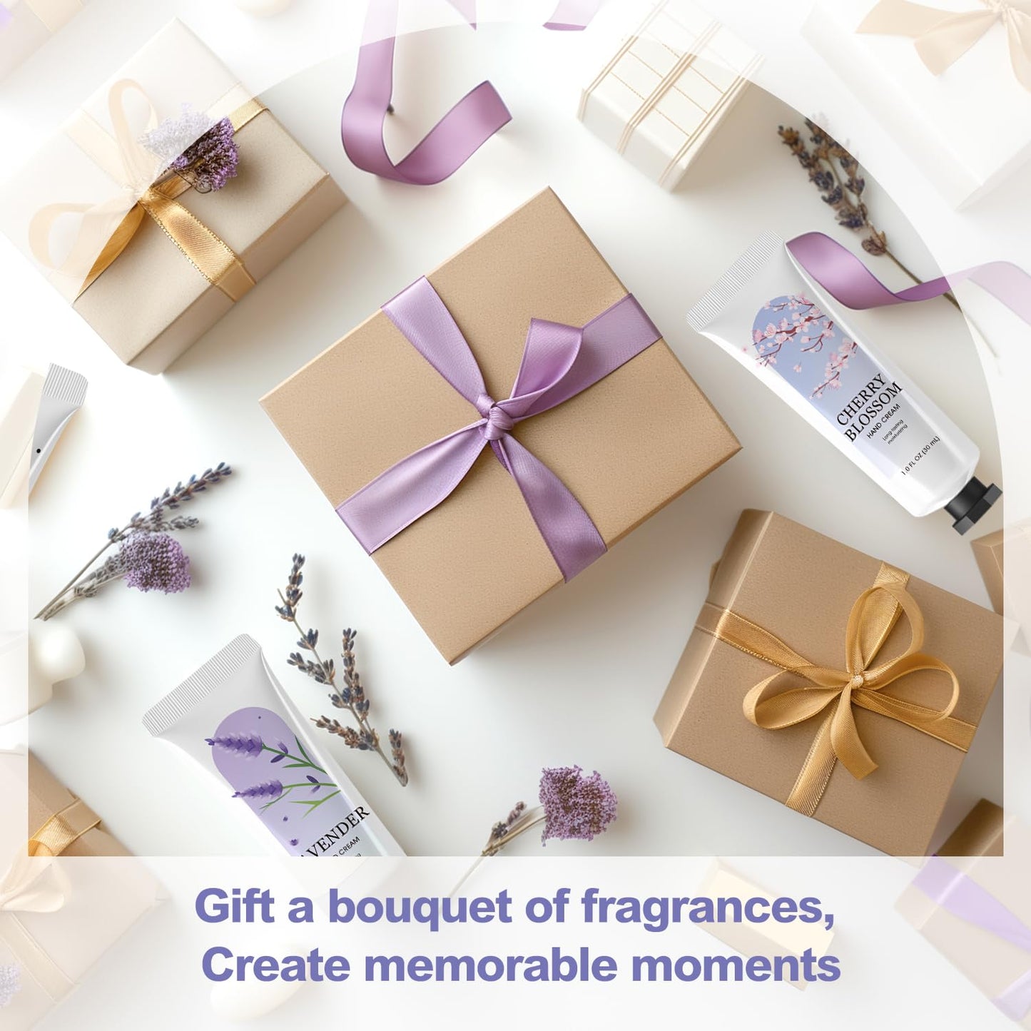 Spa Luxetique 10-Pack Hand Cream Gift Set | Travel Size Moisturizing Lotion for Women, Ideal for Mother's Day & Special Occasions