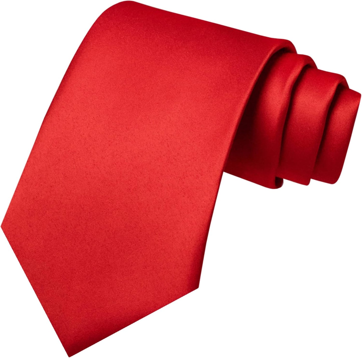 Solid Color Tie for Men - Business & Wedding Necktie | Elegant Design