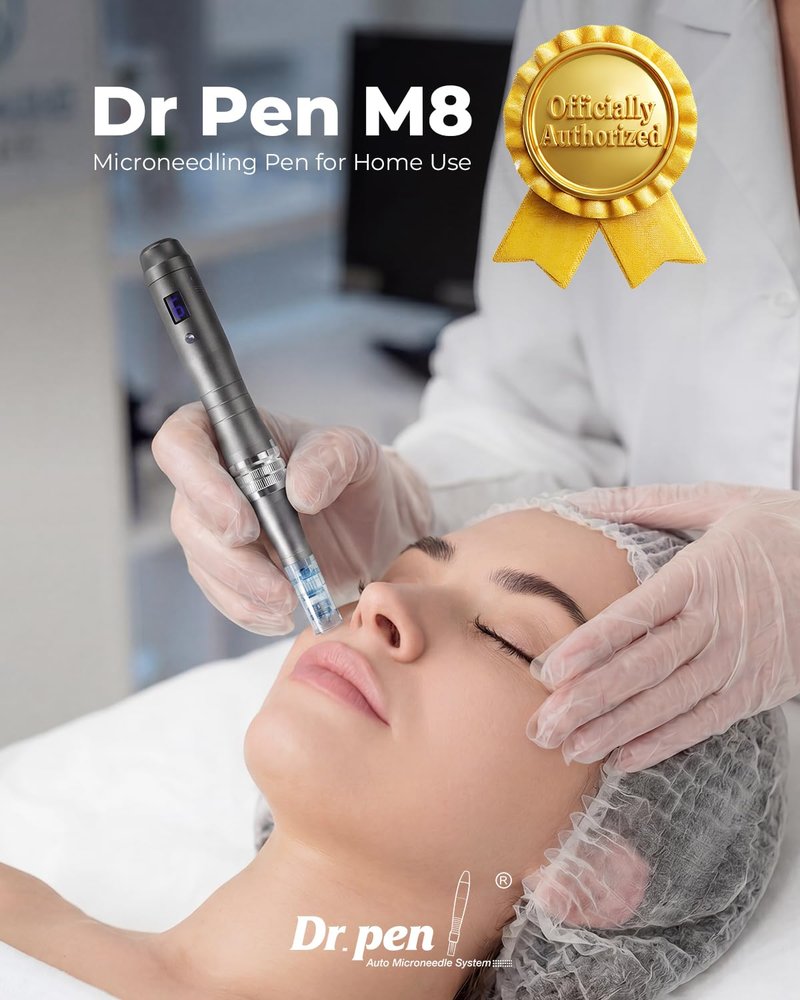 Dr Pen M8 Microneedling Pen - At-Home Skin Rejuvenation Tool for Men & Women