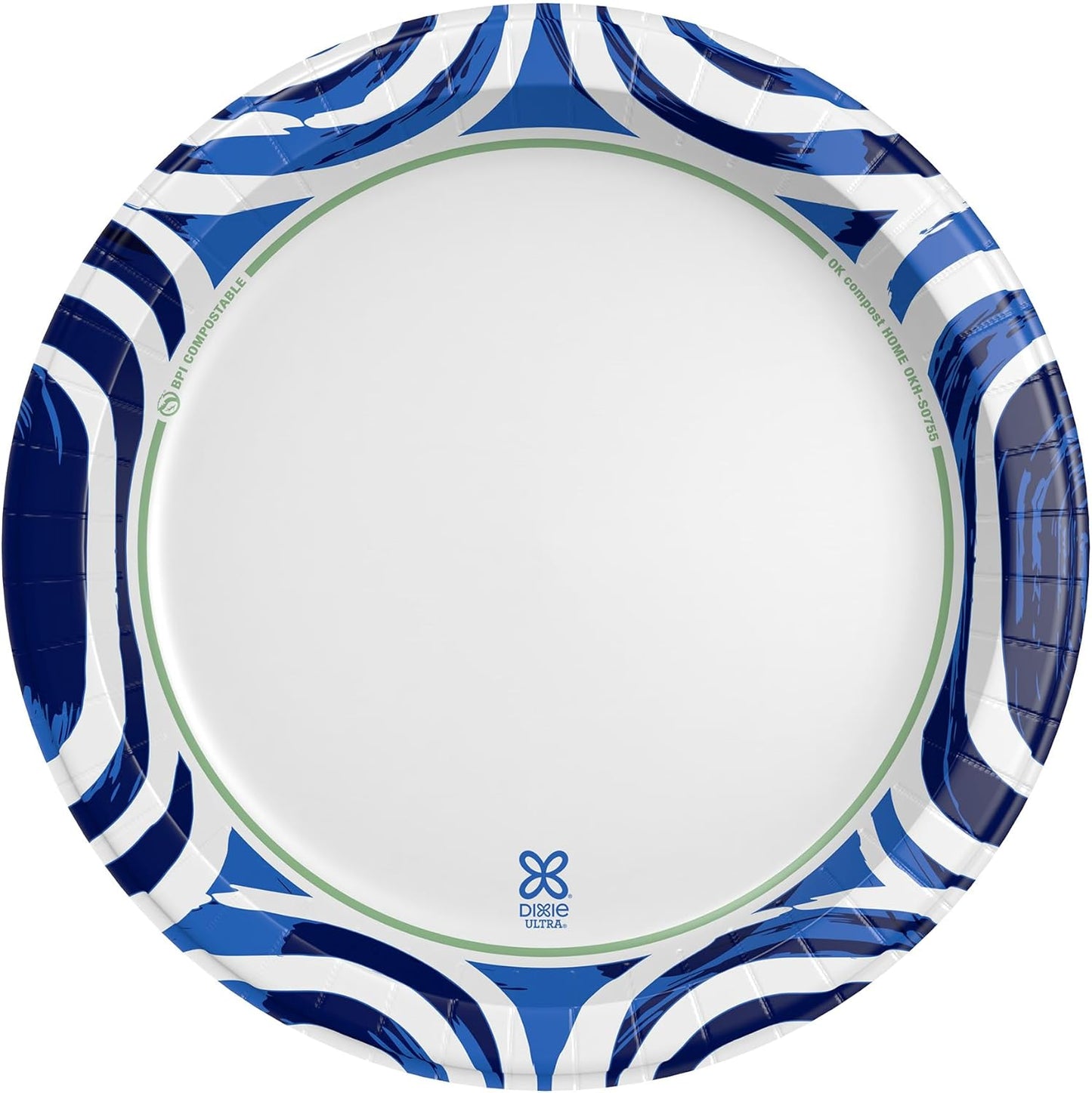 Dixie Ultra Large Paper Plates - 10 Inch, Heavy Duty, Microwave-Safe | 172 Count, Soak-Proof & Cut Resistant