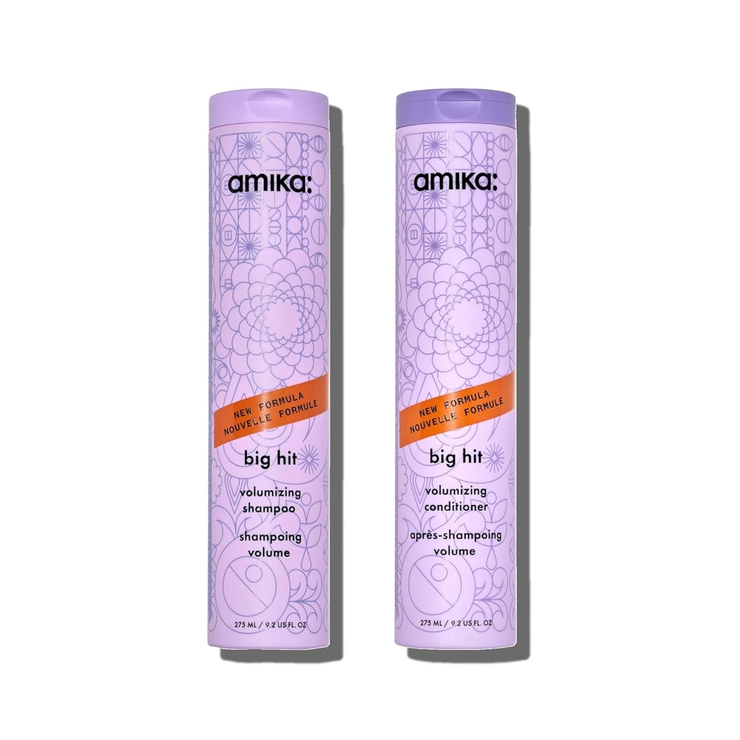 Amika Big Hit Volumizing Shampoo - Boosts Hair Volume & Body | 10.1 Fl Oz