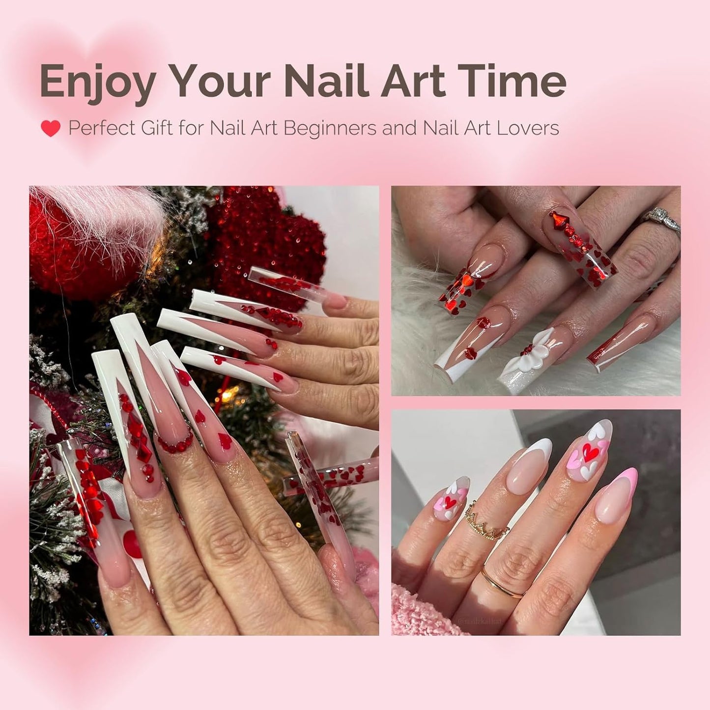 Acrylic Nail Brush Set - 4Pcs Size 8/12/14/16 for Acrylic Powder Extensions & 3D Carving | DIY Home Salon