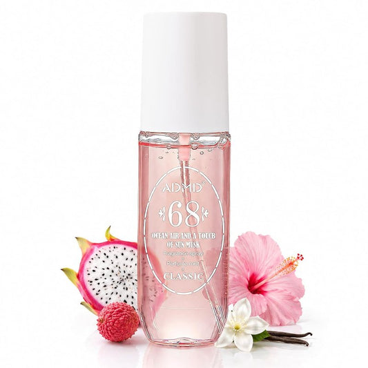 Tropical Body & Hair Mist for Women | Alcohol-Free Dragon Fruit & Jasmine Spray - 3 oz, Vegan & Lightweight