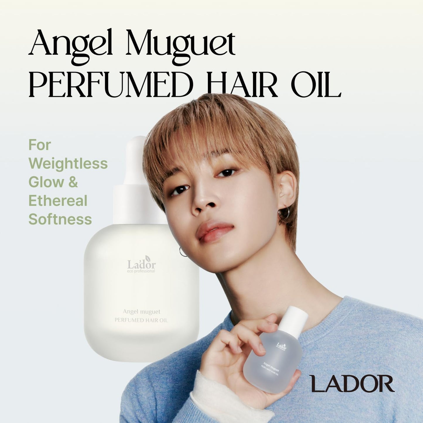LA’DOR Perfumed Hair Oil - Floral Musk Fragrance with Argan & Avocado Oils for Shine | 1.01 Fl Oz (30 ml)