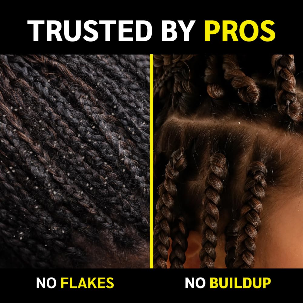 Braid & Loc Gel - Extreme Hold for Braids, Locs & Twists | 3.4 fl oz | Smooths Frizz & Tames Edges with Aloe Vera