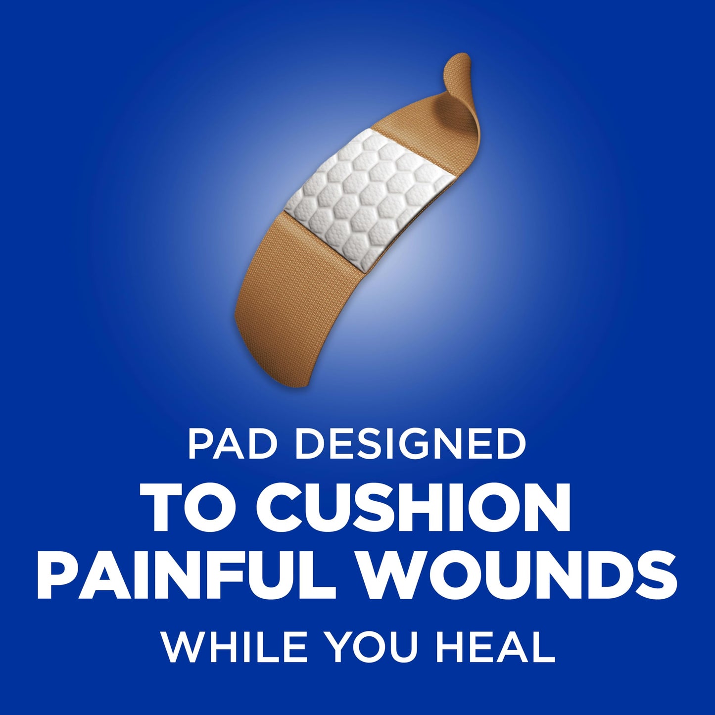 BAND-AID Brand Flexible Fabric Adhesive Bandages, Comfortable Sterile Wound Care and Flexible Protection for Minor Cuts, Scrapes & Burns, A Must for First Aid Kits, Non-Stick Pad, One Size, 100 Count