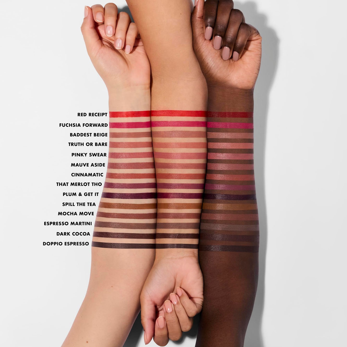 e.l.f. Cream Glide Lip Liner, Highly-Pigmented Pencil For Shaping & Sculpting Lips, Semi-Matte Finish, Vegan & Cruelty-Free, Dark Cocoa