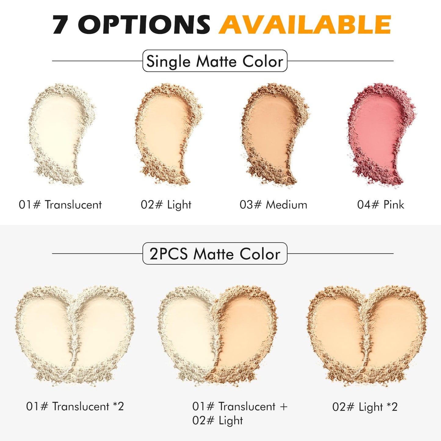 Mineral Powder Sunscreen Setting Makeup