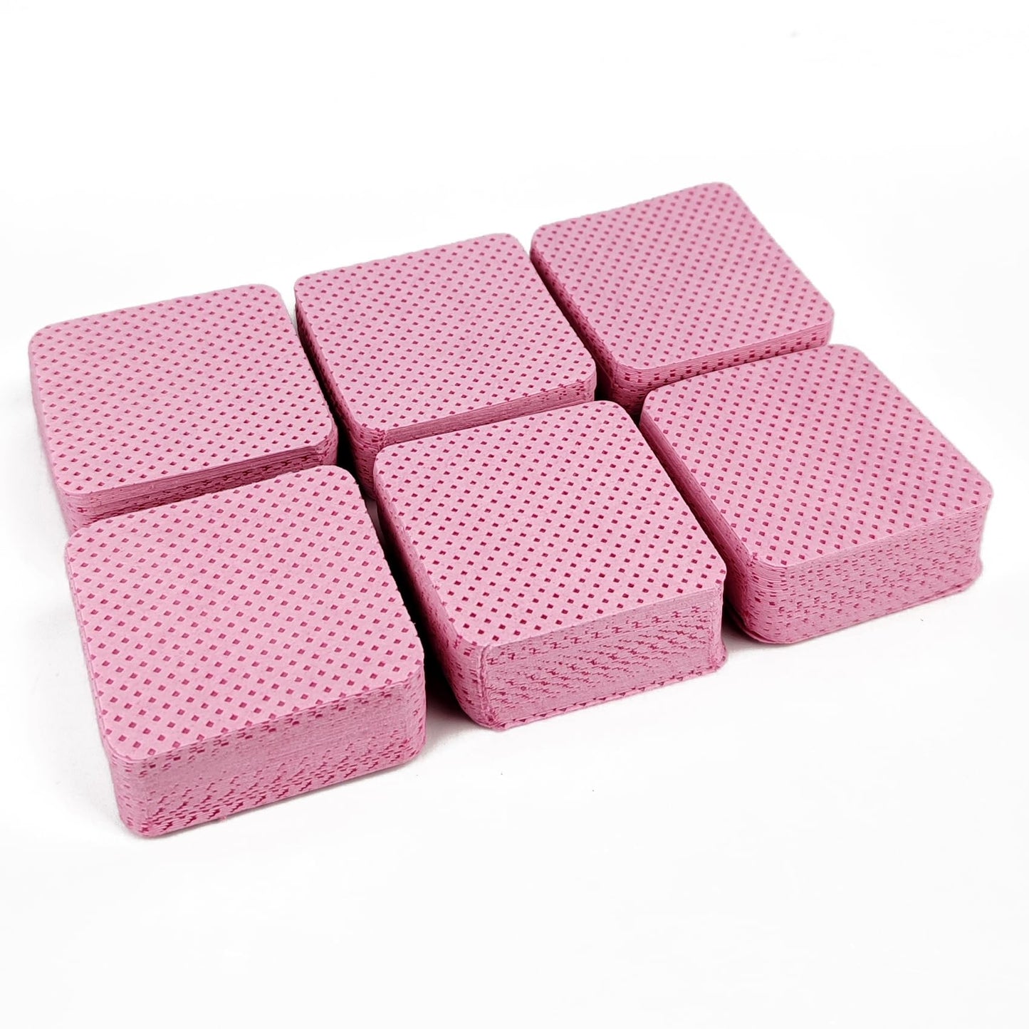 150 Pcs Lint Free Nail Wipes, Non-Woven Nail Polish Remover Pads Nail Polish Wipes for Nail Polish Removal Eyelash Extensions DIY Nail Art Supplies (Pink)