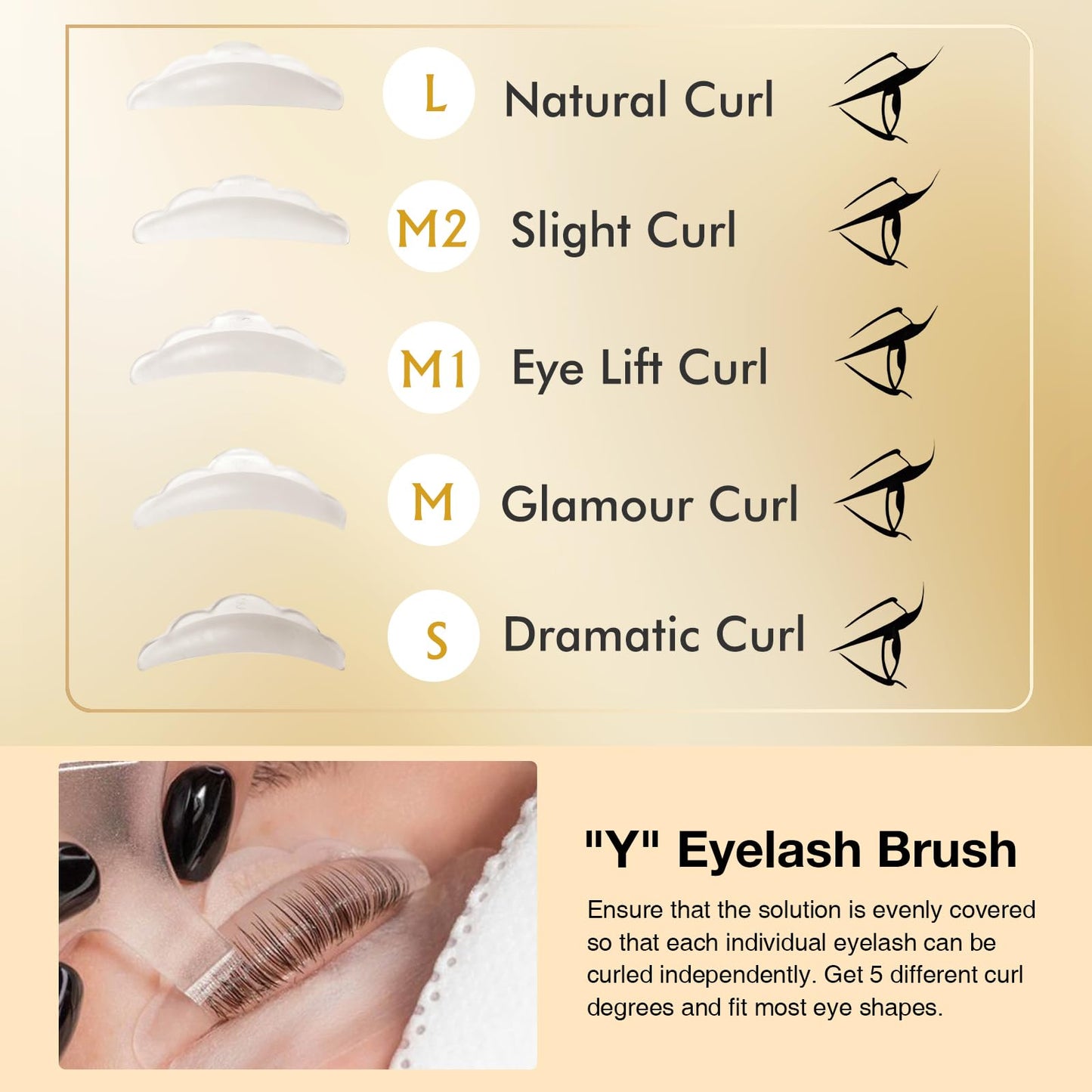 Lash Lift Kit, Sachet Sets Eyelash Perm & Brow Lamination Kit for DIY Home and Professional Use with Tools Fluffy, Fuller Brows & Easy Shaping