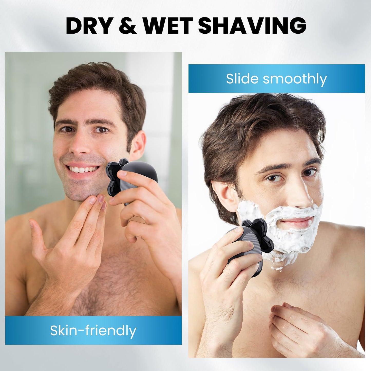 1x Shaver Replacement Blades Compatible with Freebird Head Shaver,Head and Face Electric Razor Shaver Head Head Shaver Replacement Heads for Men (1)