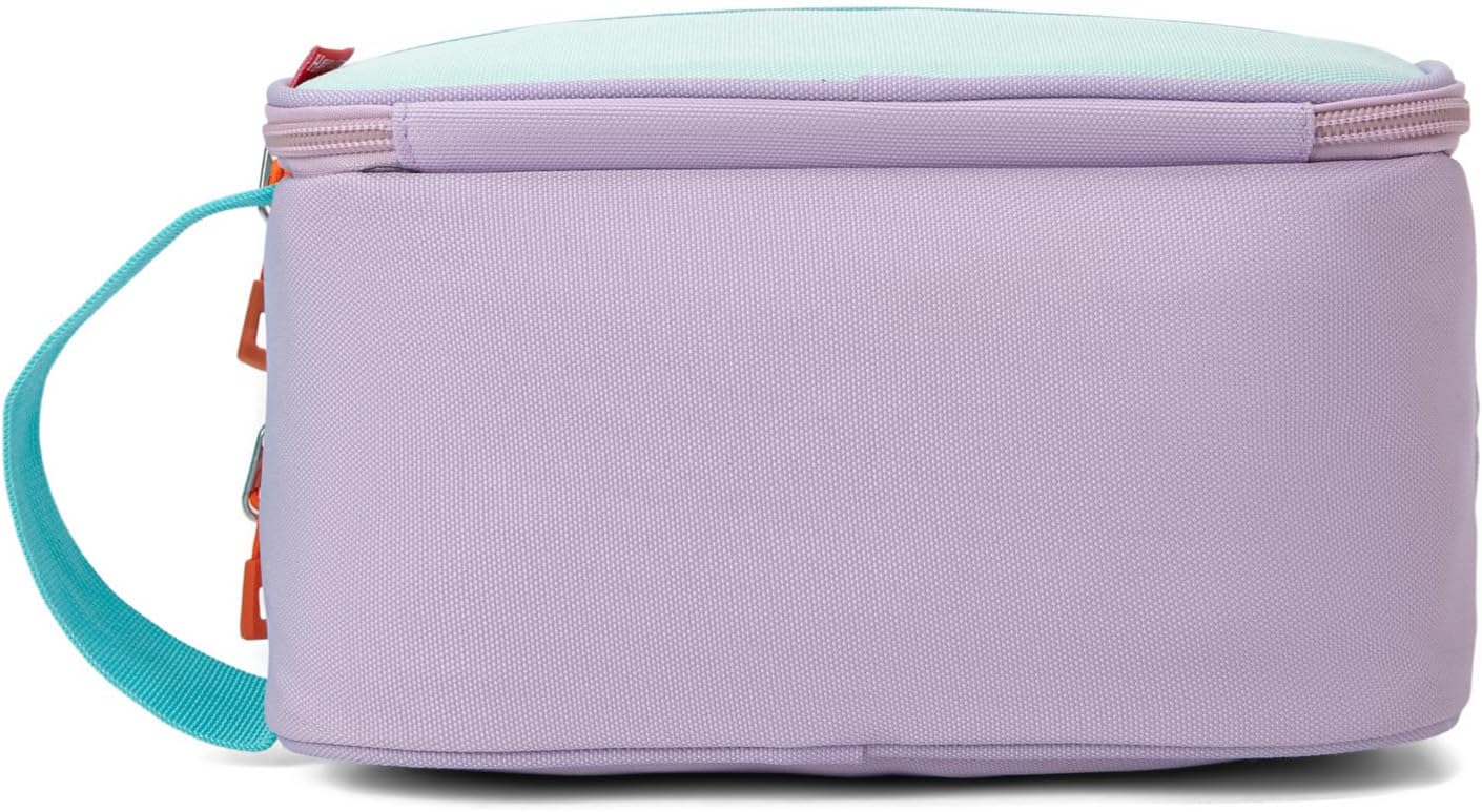 Kids Toiletry Bag - Travel-Friendly Design for Boys & Girls | Small Light Green with Carry Handle