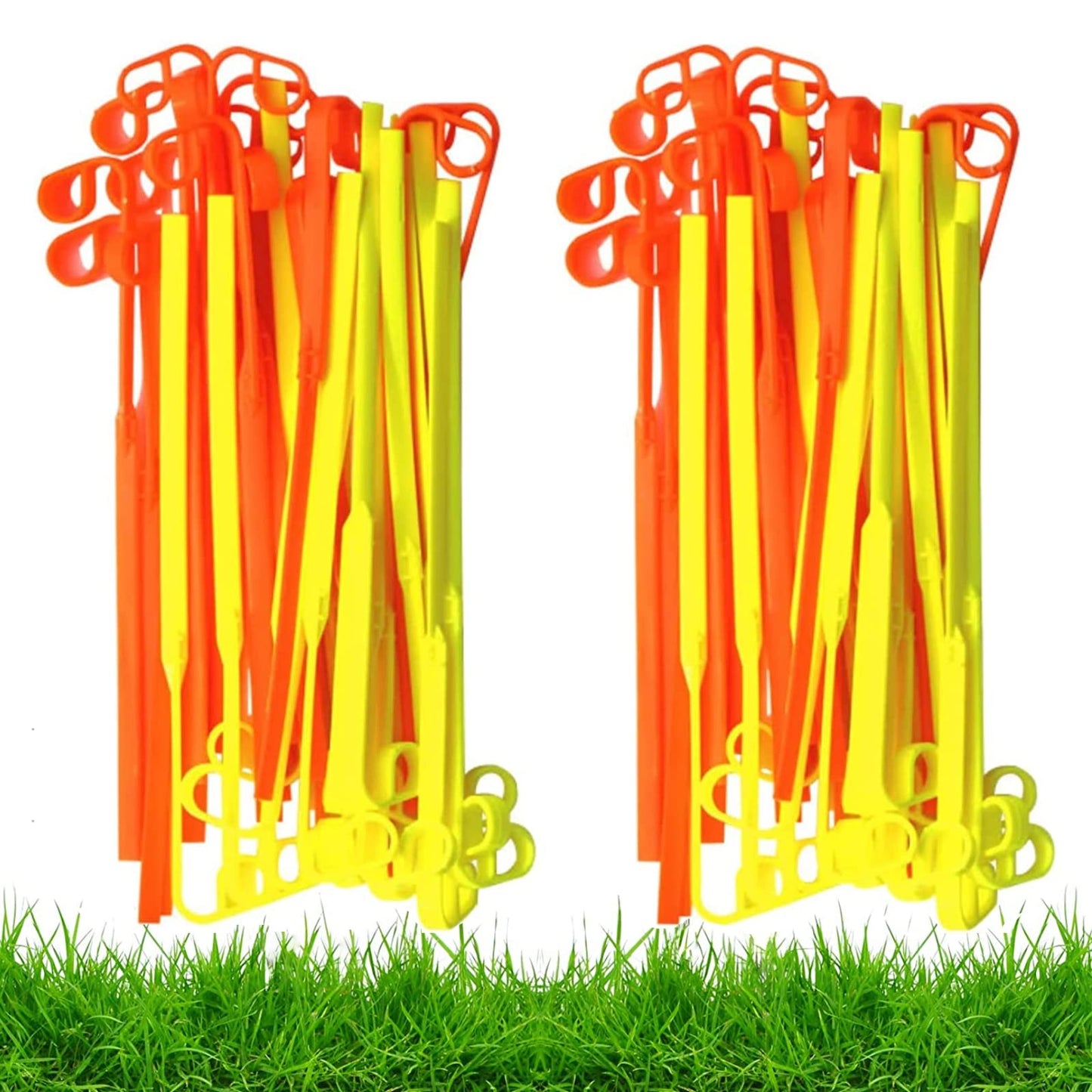 Eyoloty 48-Pack Replacement Flexible Line Blades for Trimmer Edger,Most Universal Weed Eater Blades,Trimmer Head Replacement Blades,Thickened Durability Blades No Need to Twine