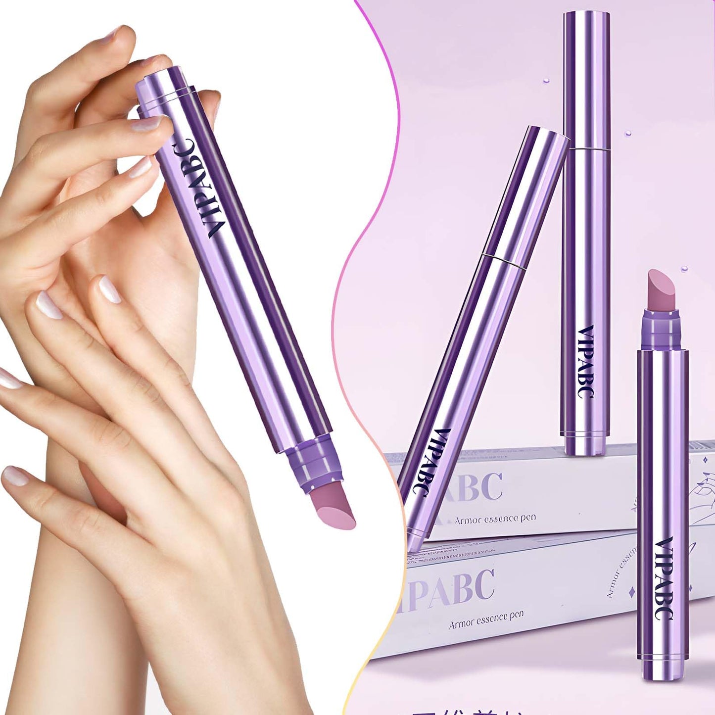 Roioiow 3 in 1 Cuticle Oil Pen for Nail Care with Scented - 3 Pack Cuticle Remover & Nail Treatment for Hangnails, Dry,Damaged Nails, Ideal for Home Salon Travel