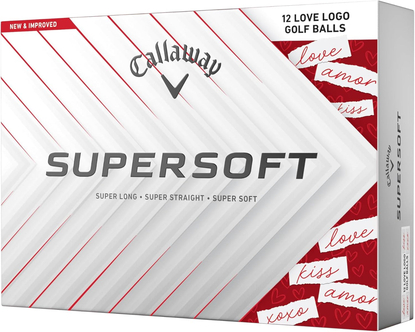 Callaway Golf Supersoft Golf Balls - Ultra-Soft Feel & Distance | 2025 Edition