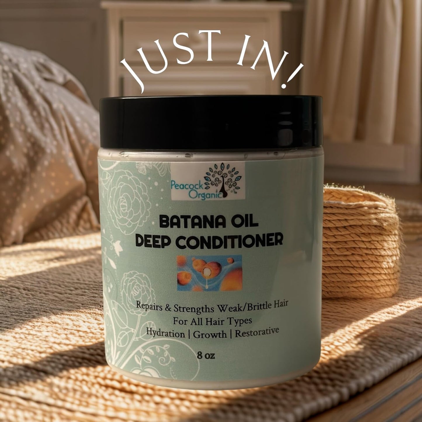 Deep Conditioning Hair Mask - Intensive Moisture Treatment for Dry, Damaged Hair | 8 fl oz