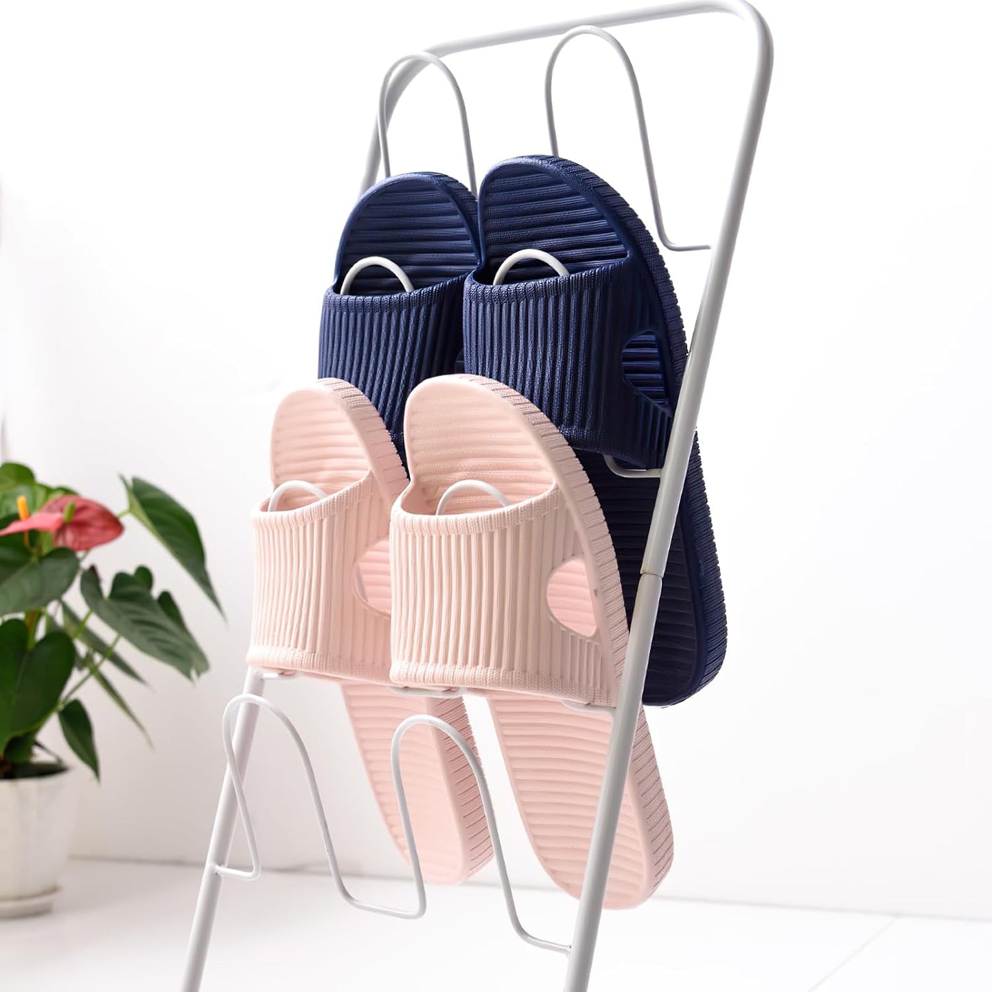 Quick-Drying Non-Slip Shower Slippers for Men & Women - Lightweight Open-Toe Design for Home & Outdoor Use