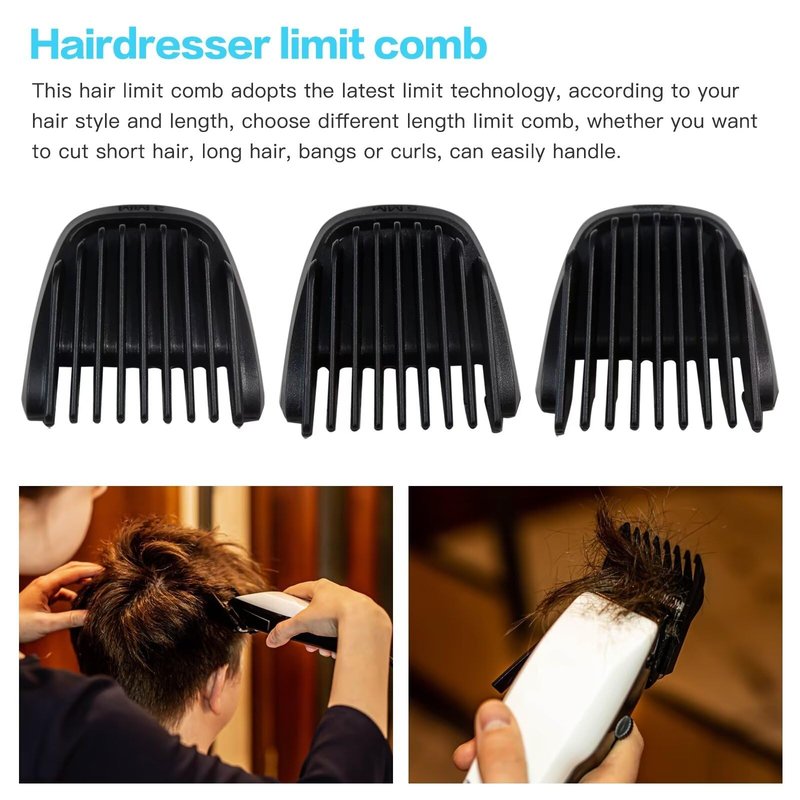 HaeKap New Version Beard Stubble Blade Guards with Beard Comb for Philips Norelco Multigroom Trimmer BT1217 MG3710 MG3720 MG3721 MG3722 MG3730 MG3740