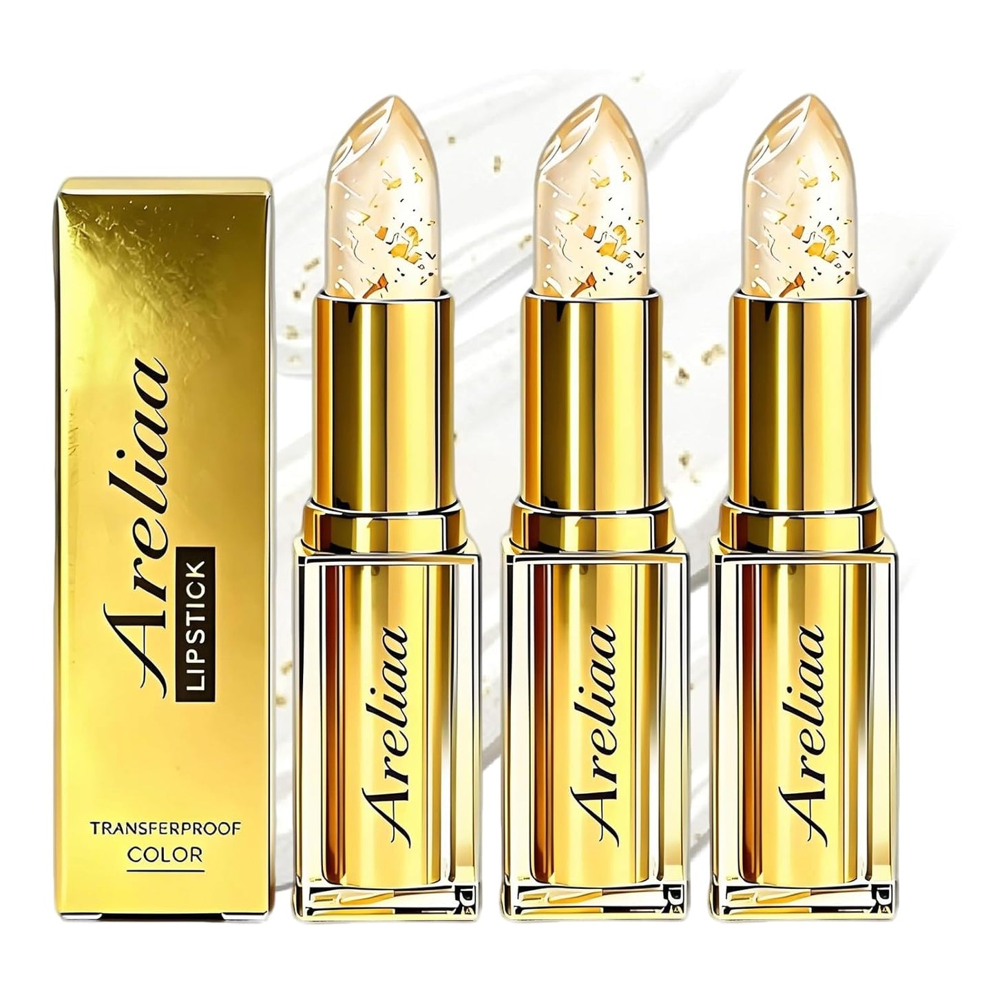 Signature Lipstick for Older Women - Skin-Adaptive Color Changing Jelly | Long-Lasting Hydration & Nourishing Formula (3pcs)