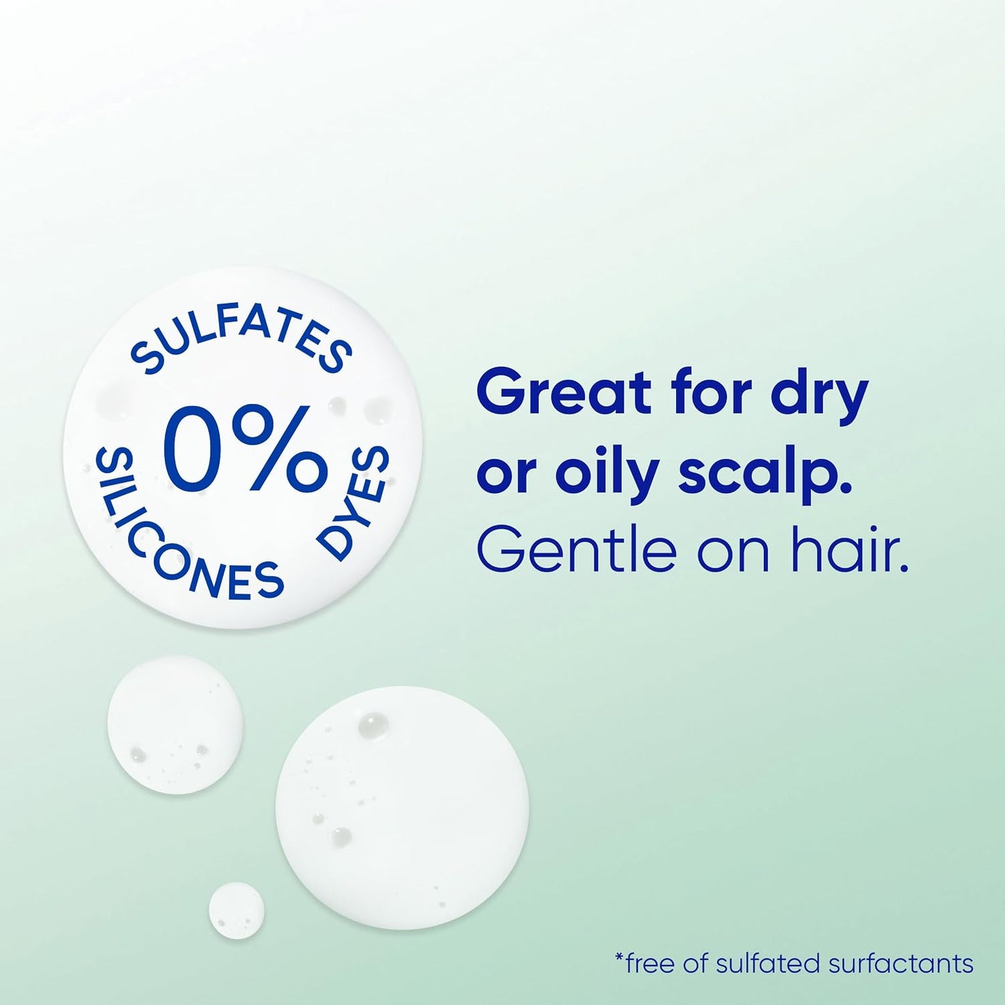 Head & Shoulders Anti-Dandruff Shampoo - BARE Soothing Hydration with 1% Pyrithione Zinc | 13.5 Fl Oz for Dry Scalp Relief