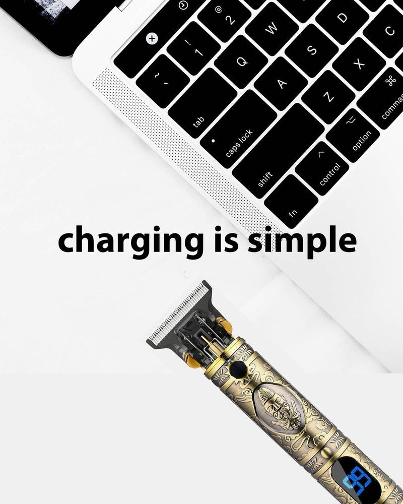 wotdmu USB Charging Cable Compatible with AMULISS Professional Hair Clippers JM-700AL Model, Replacement Charger for Clipper Charging Cord, 5V Input 3.3ft, with 1 Cleaning Brush