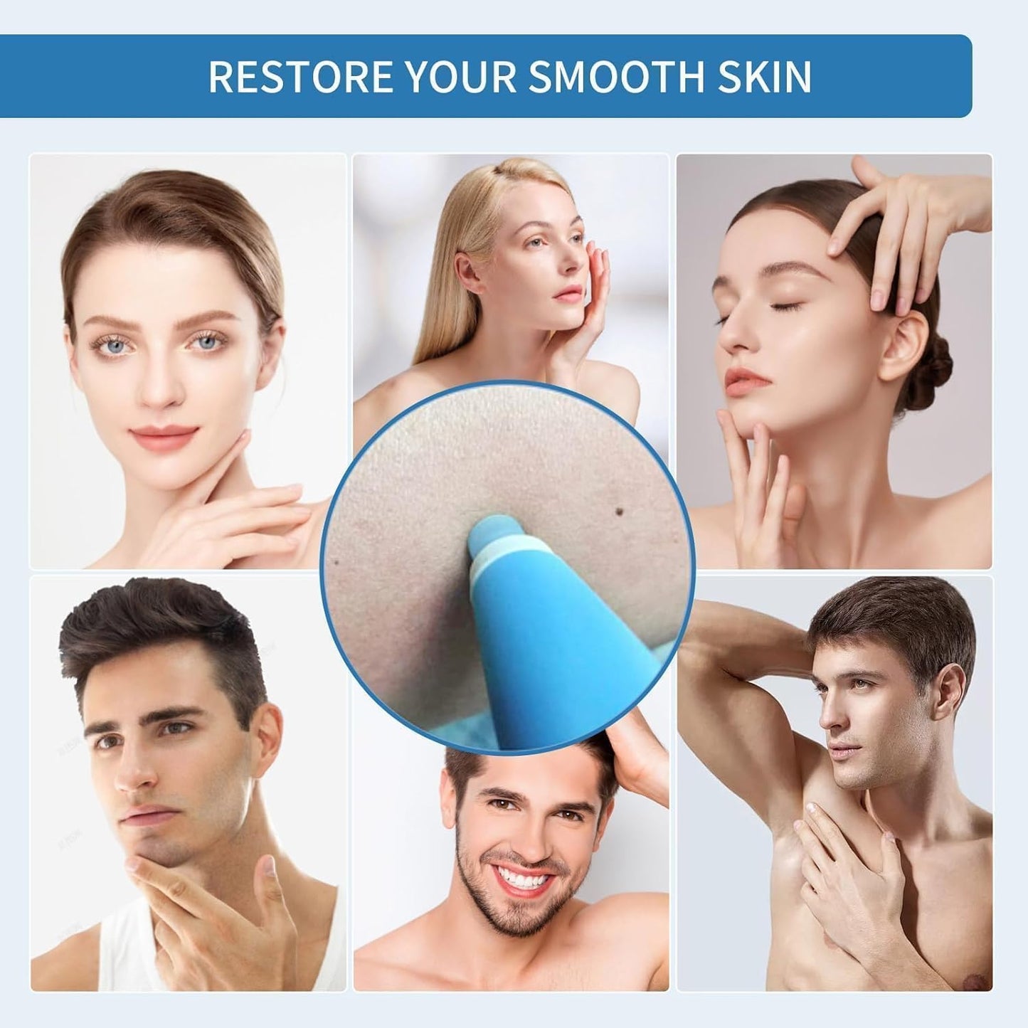 Hecila Gentle Skin Maintenance，Daily Skin Care Tool for Adults and Teens at Home