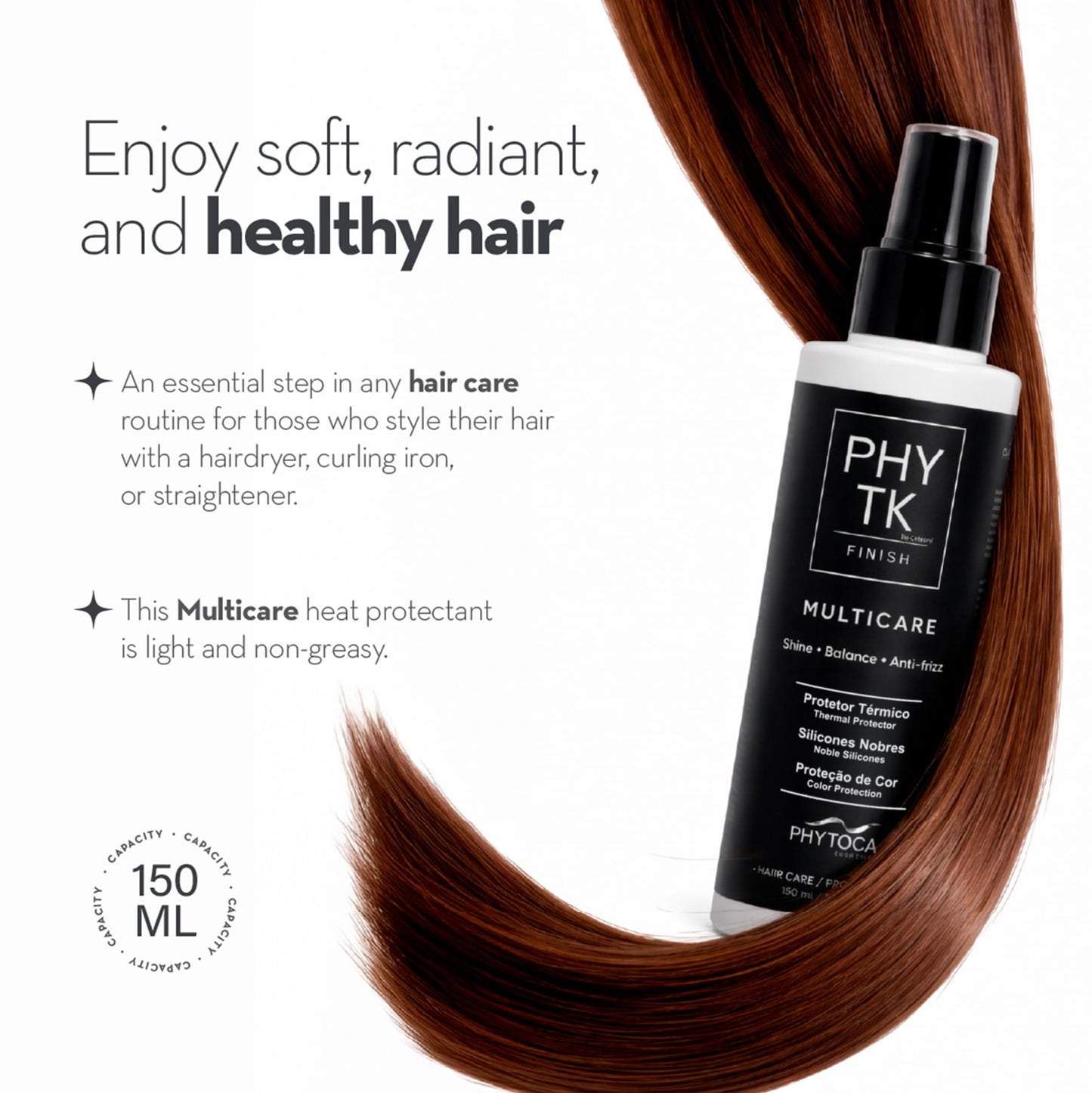 Phytoca Multicare Heat Protectant Spray, 5.07 Fl oz