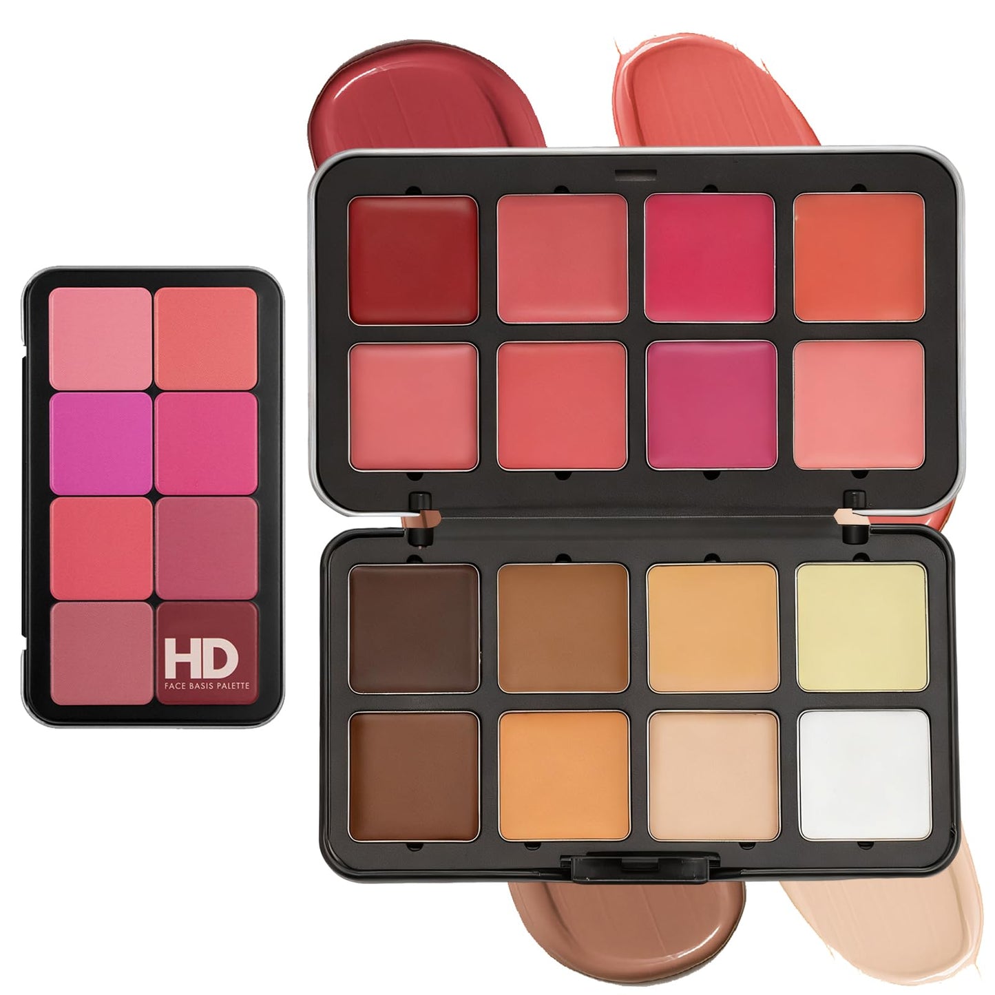 All-in-One 16 Color Makeup Palette, Highlighter Concealer Eyeshadow Blush