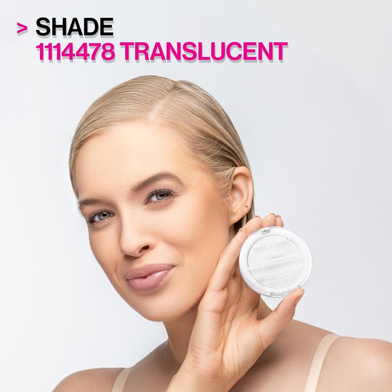 Bare Focus Clarifying Finishing Powder - Matte Translucent Setting Powder for Flawless Skin