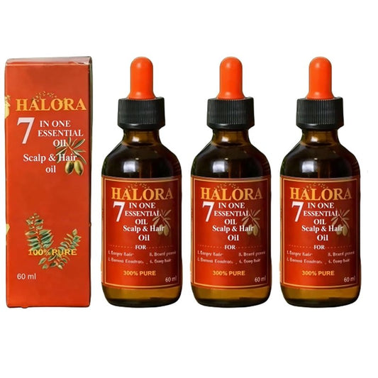 Hair Growth Oil | Nourishing Formula for Thicker, Fuller Hair - 3 Pack, Lightweight & Non-Greasy