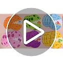 24 Dinosaur Birthday Party Invitations with Envelopes - Dino Eggs Design