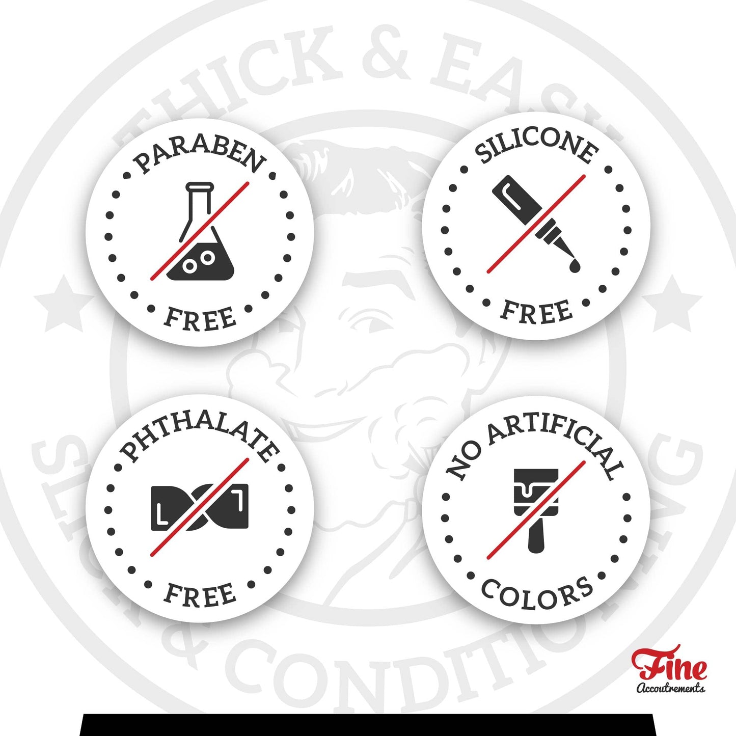 Mr. Fine 21C Men’s Shaving Soap, Builds Thick & Easy Lather, Protects From Razor Burn & Irritation, No Artificial Colors, Made In Italy, 5oz. (150ml), Platinum
