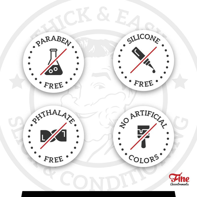 Mr. Fine 21C Men’s Shaving Soap, Builds Thick & Easy Lather, Protects From Razor Burn & Irritation, No Artificial Colors, Made In Italy, 5oz. (150ml), Snake Bite