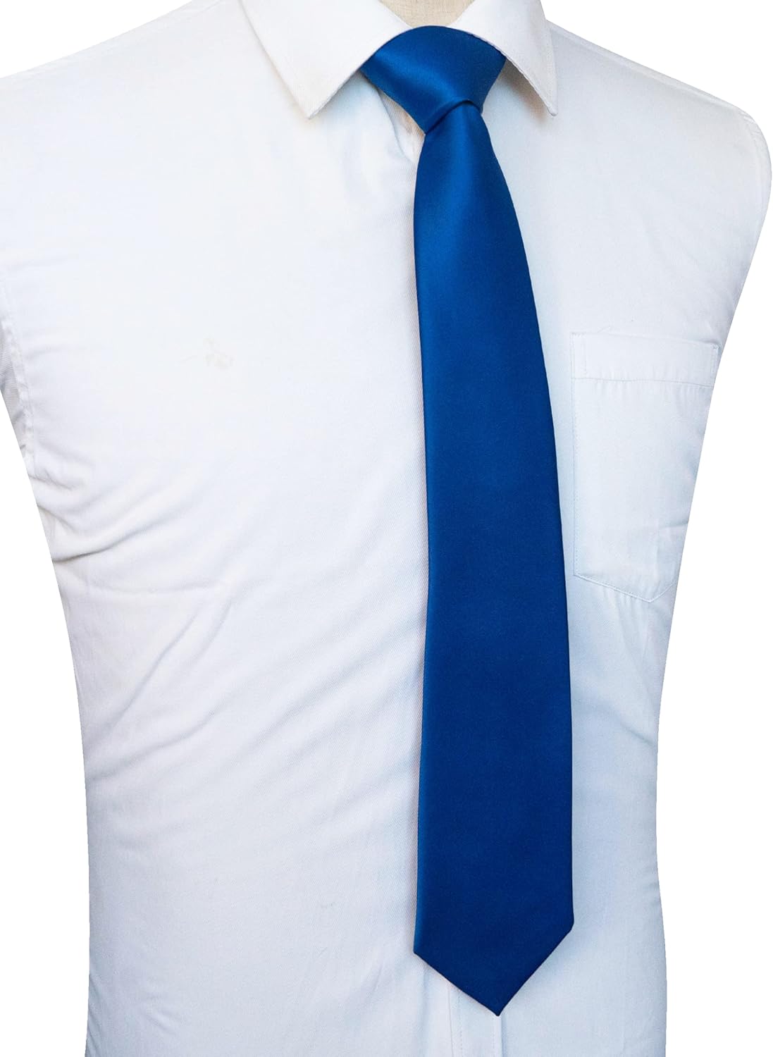 Solid Color Tie for Men - Business & Wedding Necktie | Elegant Design