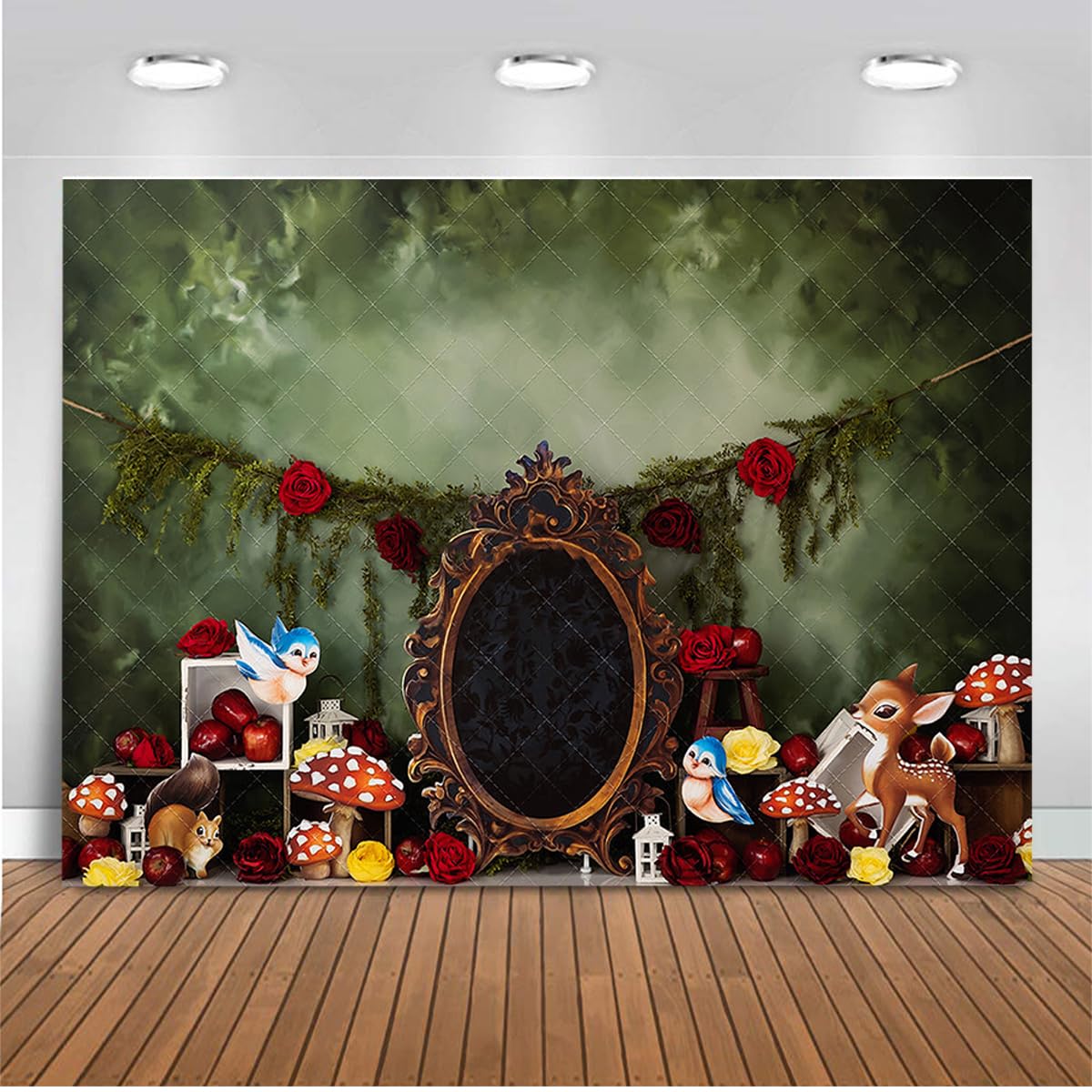 Aurolisa Snow White Princess Photo Background (Princess, 7x5ft)