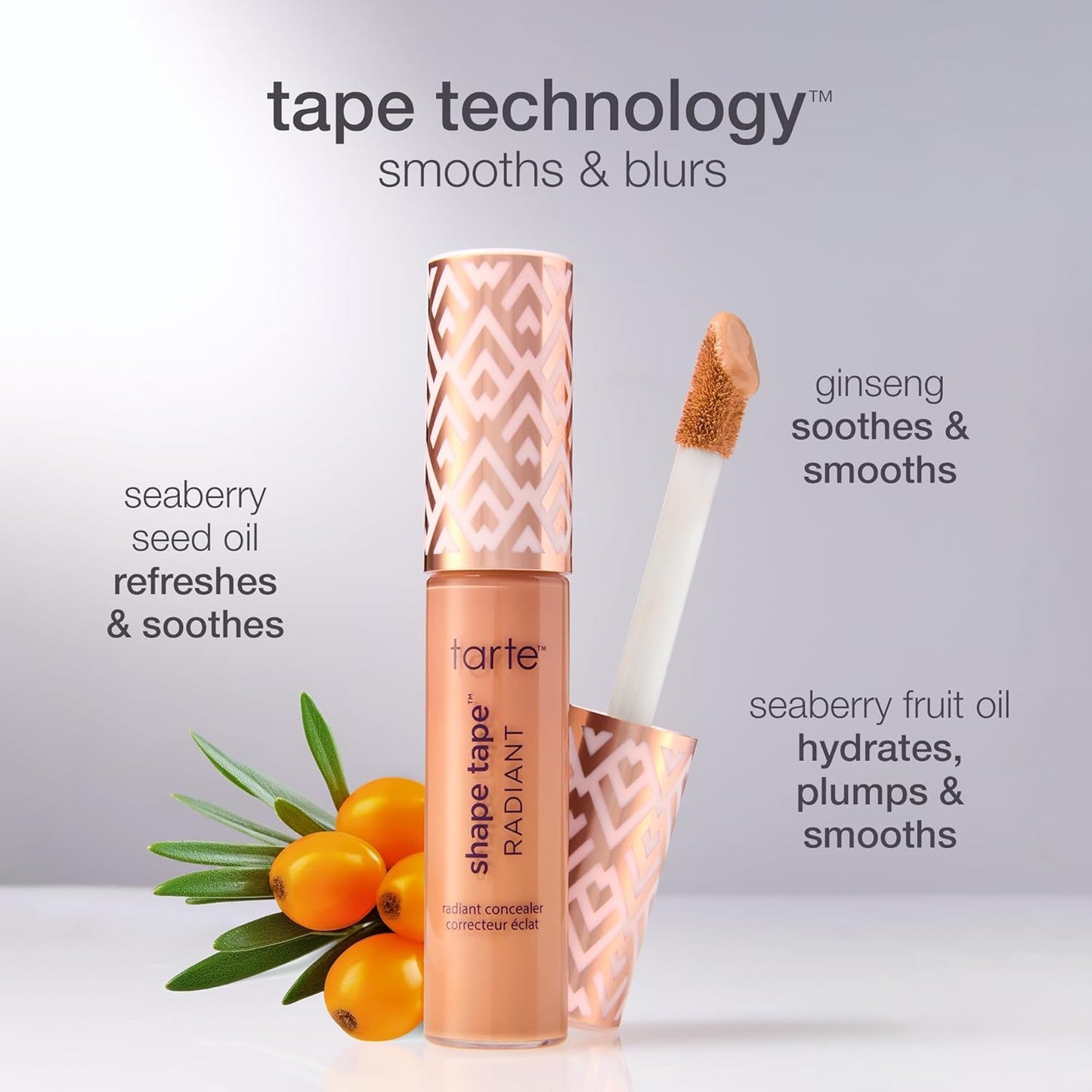 Tarte Shape Tape Radiant Concealer - Medium Coverage for Dark Circles, Fine Lines & Redness | Hydrating & Vegan