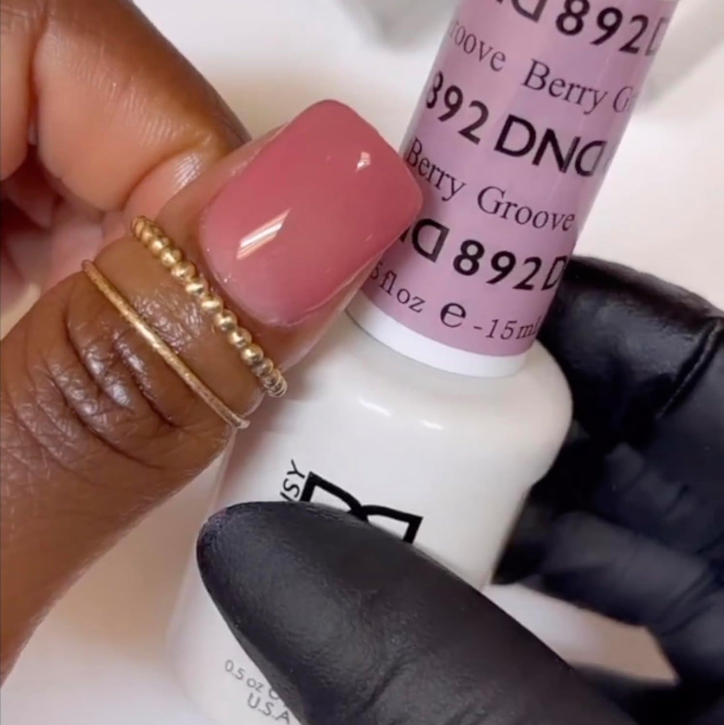 DND Gel Polish Set - Sheer Collection UV/LED Nail Polish Duo | Chip-Free, 0.5 Fl Oz Each