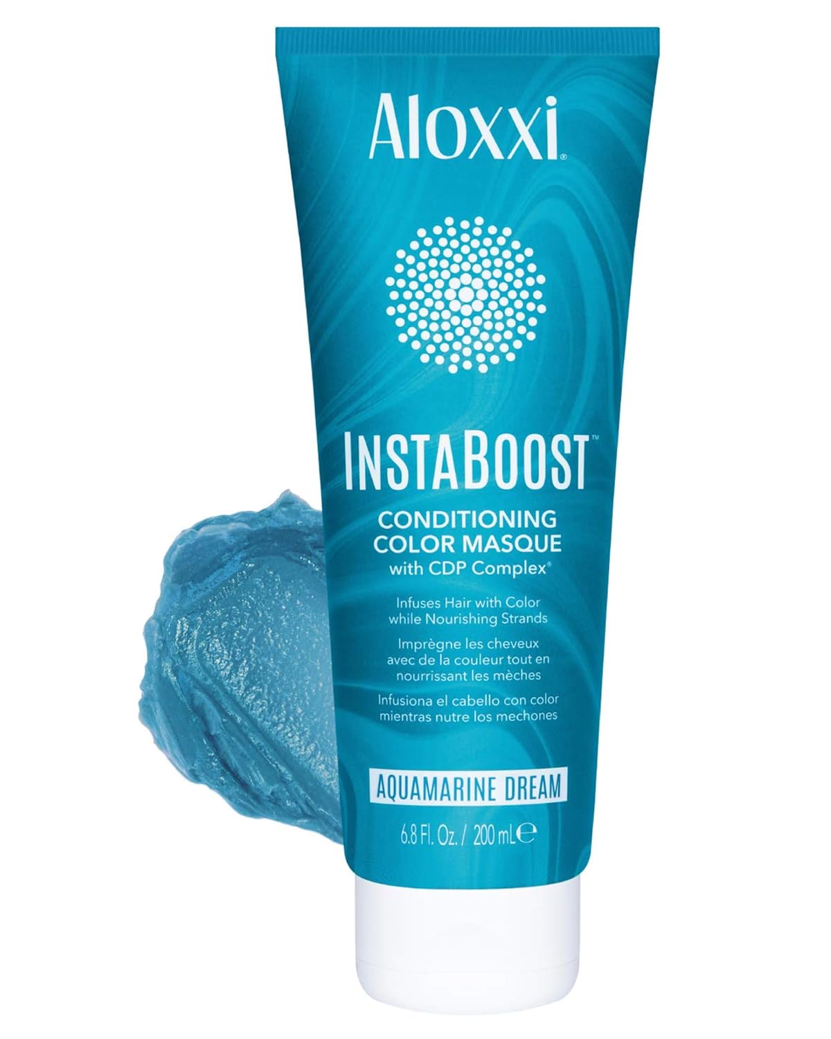 InstaBoost TEAL Color Depositing Conditioner - Deep Conditioning Hair Mask for Instant Color | 6.8 Fl Oz