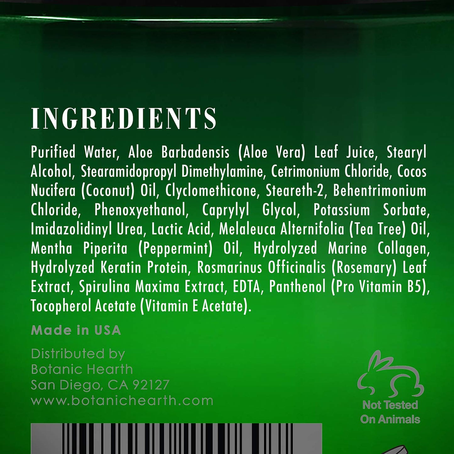 Botanic Hearth Tea Tree Hair Mask & Deep Conditioner, Moisturizes & Protects Hair & Scalp | With Soy Protein, Vitamin E, Collagen, Keratin & Coconut Oil | 16 Oz (Packaging May Vary)