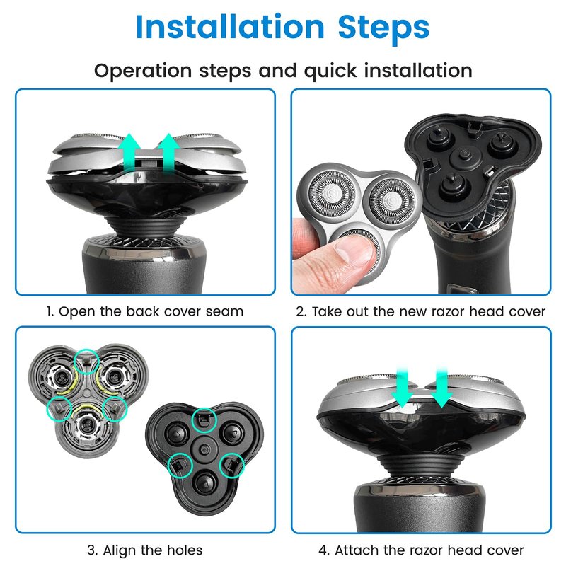 SweetLF Replacement Blade 303D 9A Suitable for Electric Shavers for Men, Model ZS603 or SWS7105