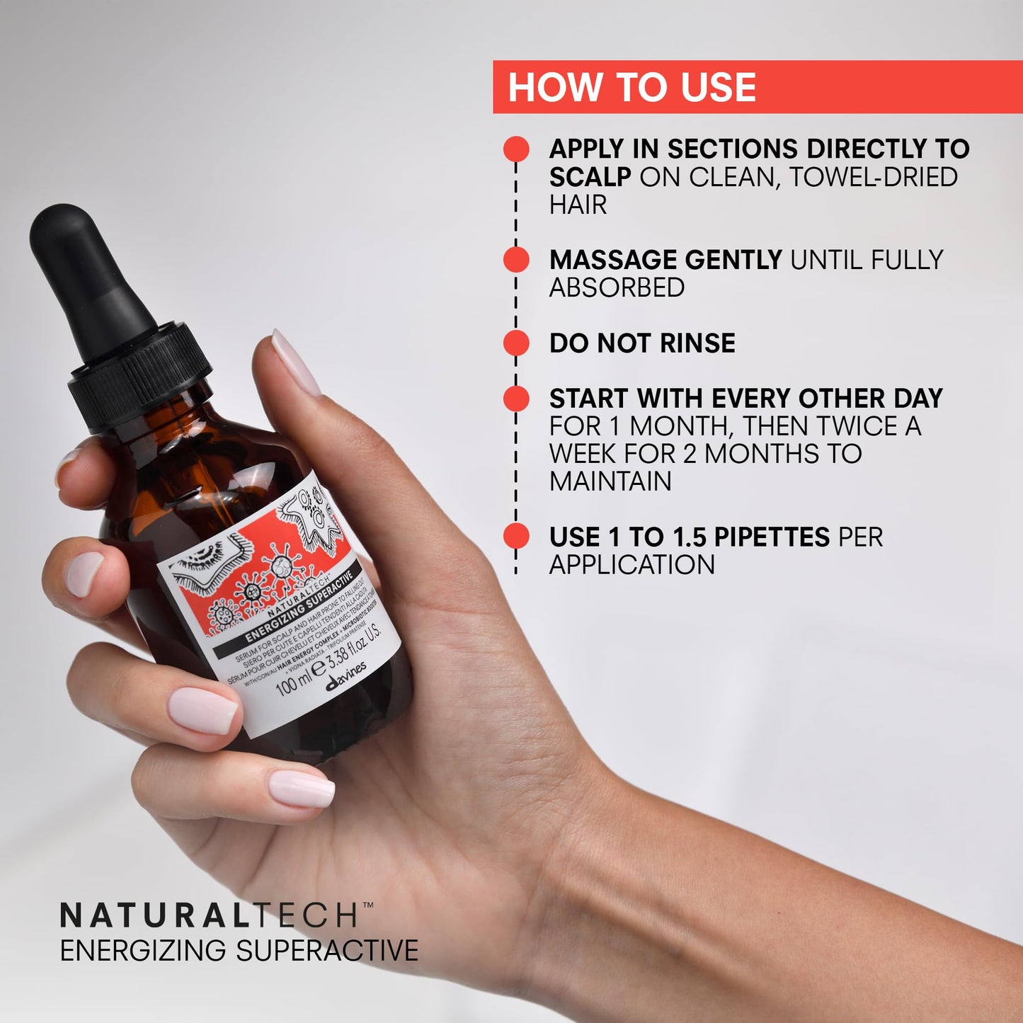Naturaltech Energizing Superactive Anytime Serum for faster hair growth