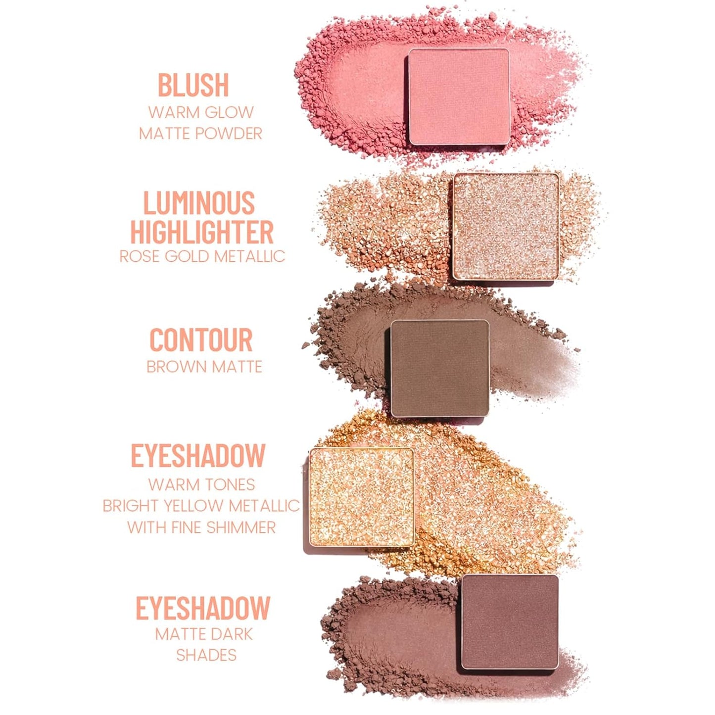 Professional Makeup Kit - 20 Color Waterproof Cosmetic Palette with Eyeshadow, Blush & Lip Gloss | Ideal Gift for Women & Teens
