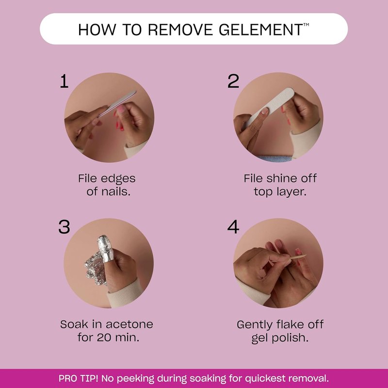 OPI GELement Gel Nail Polish System - DIY Salon Quality with LED Curing Lamp | Assorted Colors & Base/Top Coat | Vegan-Friendly