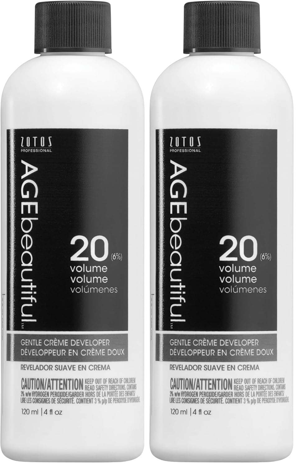 Gentle Creme Hair Developer for Permanent Color | Professional Gray Coverage & Long-Lasting Results - 20 Volume