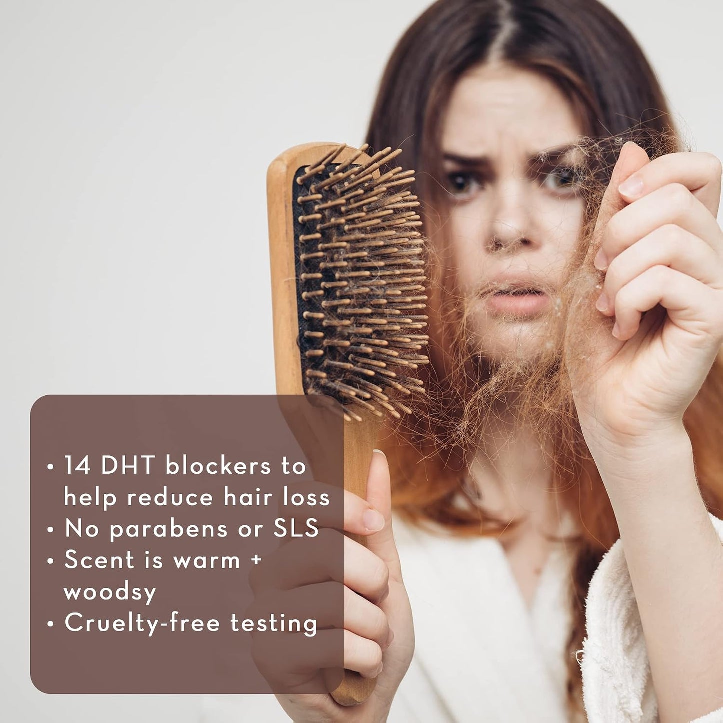 Hair Loss Shampoo - DHT Blocker for Thinning Hair | Restore & Strengthen, 16 Ounce