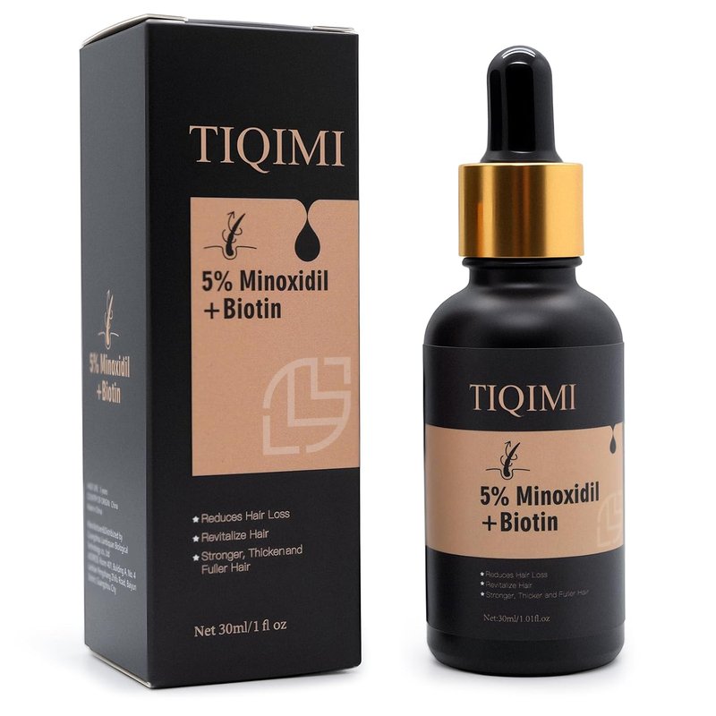 Minoxidil Hair Regrowth Treatment Foam - 5% Formula with Biotin & Rosemary Oil for Thicker, Fuller Hair | Unisex