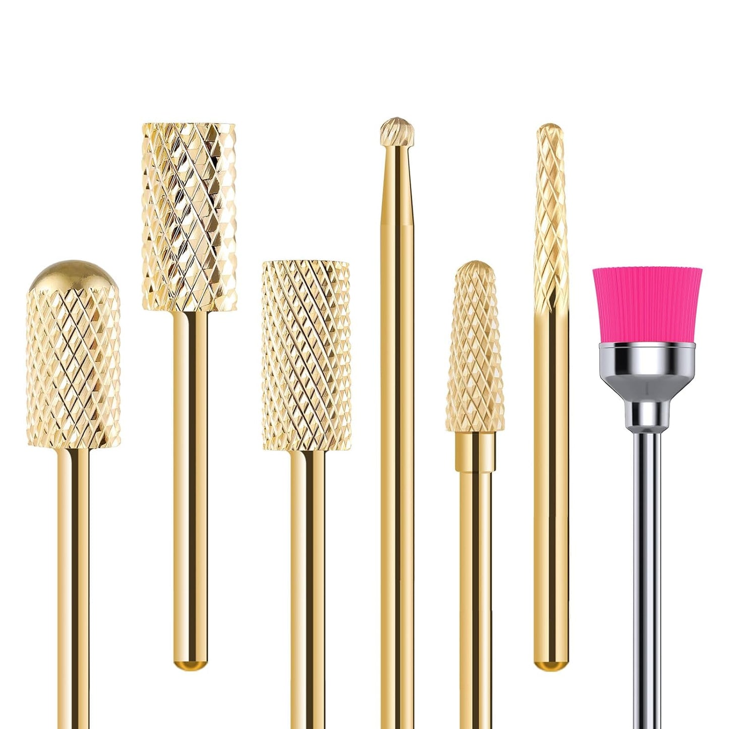 Nail Drill Bits Holder - 12-Hole Acrylic Organizer for Salon & Home | Sturdy Rectangular Design