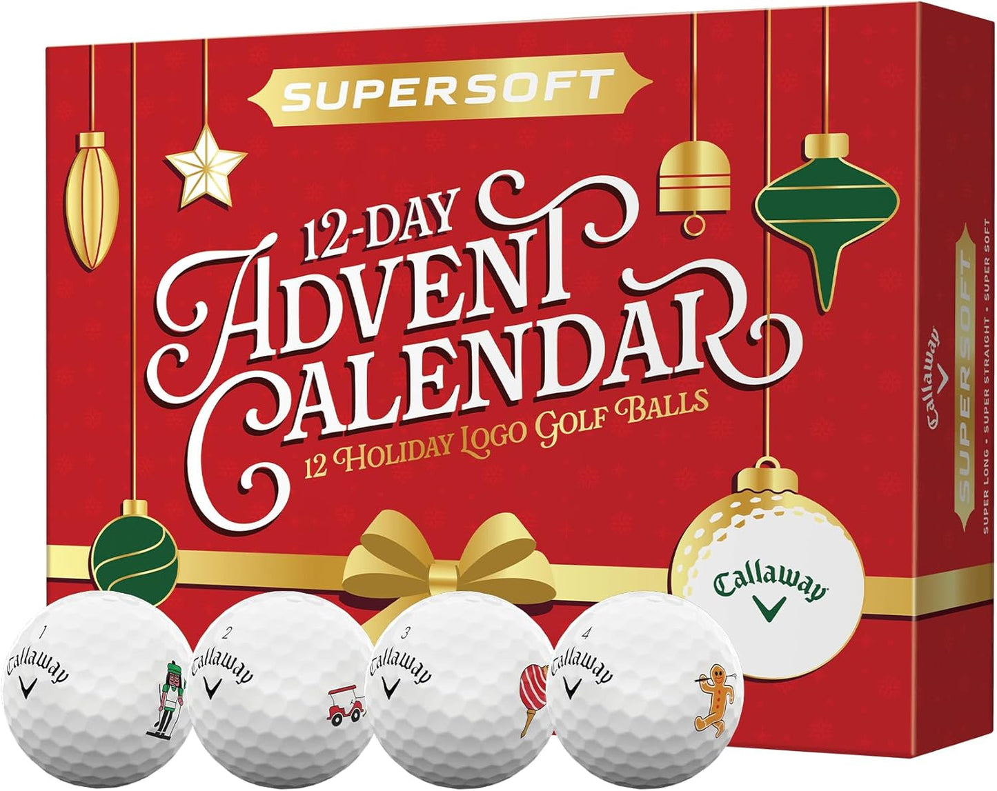 Callaway Golf Supersoft Golf Balls - Ultra-Soft Feel & Distance | 2025 Edition