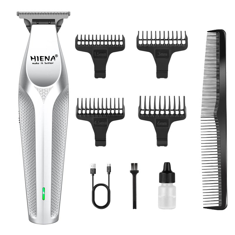 Hair Trimmer for Men, Zero Gapped Cordless Hair Clippers with Precision Blade, Rechargeable Barber Clipper with USB-C Charging