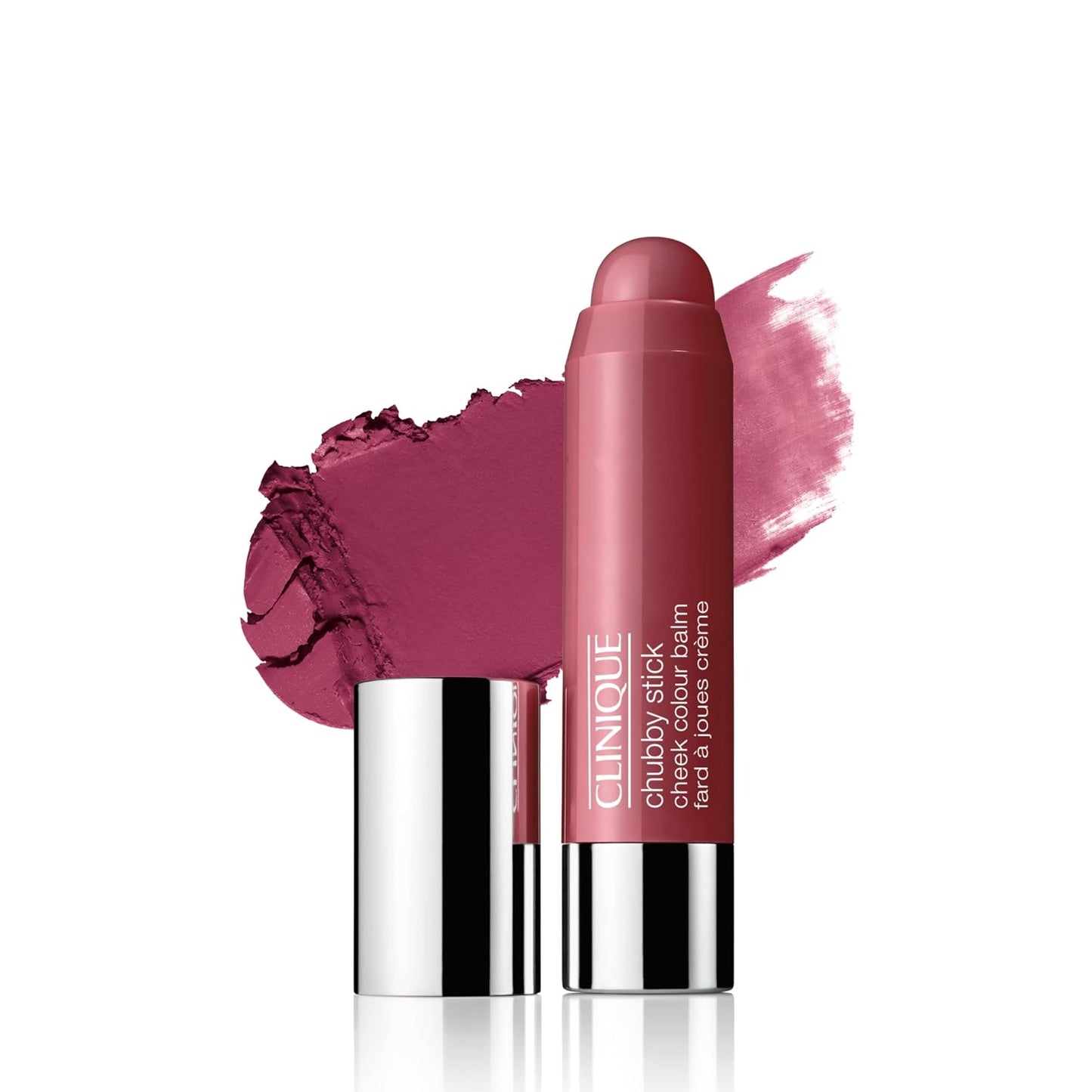 Clinique Chubby Cream Blush Stick - Long-Lasting Cheek Colour Balm for Healthy Glow | Travel-Friendly
